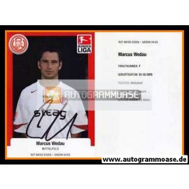 Autogramm Fussball | Rot-Weiss Essen | 2004 | Marcus WEDAU