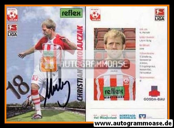 Autogramm Fussball | Rot Weiss Ahlen | 2009 | Christian MIKOLAJCZAK