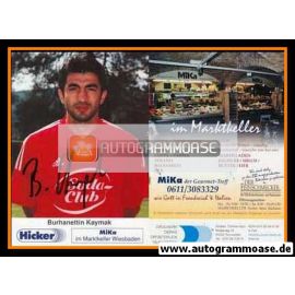 Autogramm Fussball | SV Wehen Wiesbaden | 2001 | Burhanettin KAYMAK