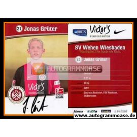 Autogramm Fussball | SV Wehen Wiesbaden | 2007 | Jonas GRÜTER