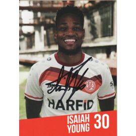 Autogramm Fussball | Rot-Weiss Essen | 2020 | Isaiah YOUNG