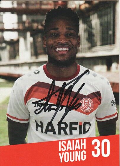 Autogramm Fussball | Rot-Weiss Essen | 2020 | Isaiah YOUNG