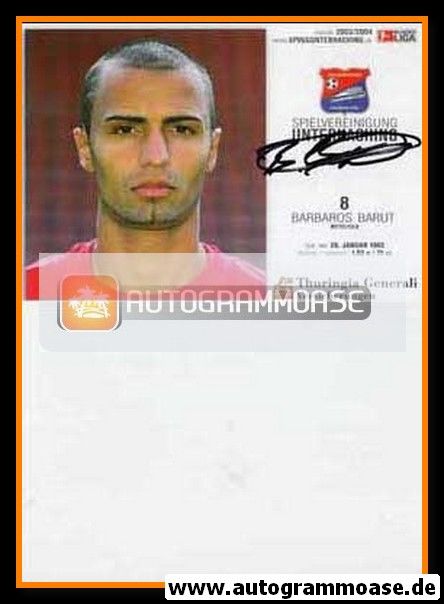 AK Fussball | SpVgg Unterhaching | 2003 | Barbados BARUT