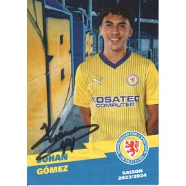 Autogramm Fussball | Eintracht Braunschweig | 2023 | Johan GOMEZ