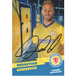Autogramm Fussball | Eintracht Braunschweig | 2023 | Sebastian GRIESBECK