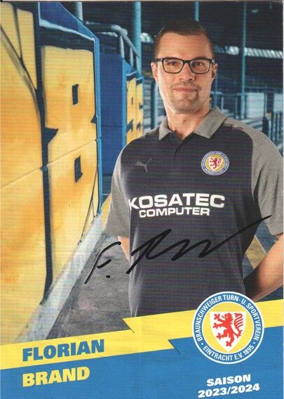 Autogramm Fussball | Eintracht Braunschweig | 2023 | Florian BRAND