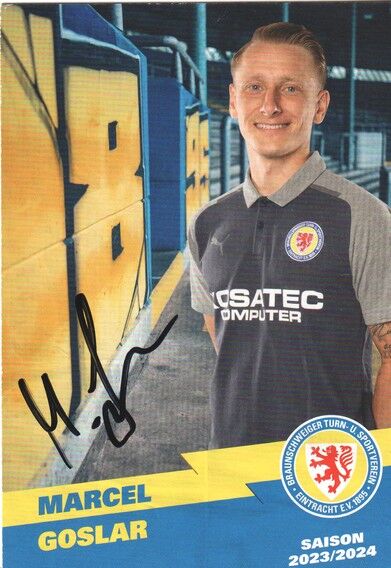 Autogramm Fussball | Eintracht Braunschweig | 2023 | Marcel GOSLAR