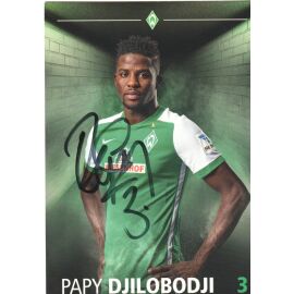 Autogramm Fussball | SV Werder Bremen | 2015 | Papy DJILOBODJI