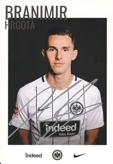 Autogramm Fussball | Eintracht Frankfurt | 2017 | Branimir HRGOTA