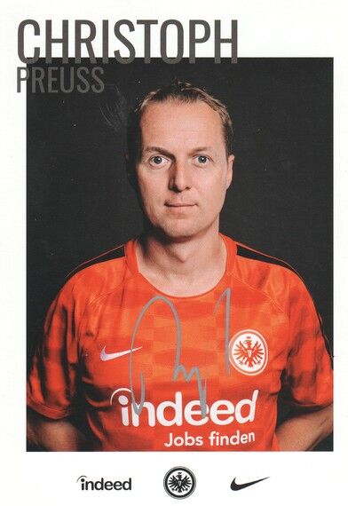 Autogramm Fussball | Eintracht Frankfurt | 2017 | Christoph PREUSS