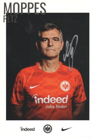 Autogramm Fussball | Eintracht Frankfurt | 2017 | Manfred PETZ