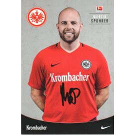 Autogramm Fussball | Eintracht Frankfurt | 2016 | Martin SPOHRER