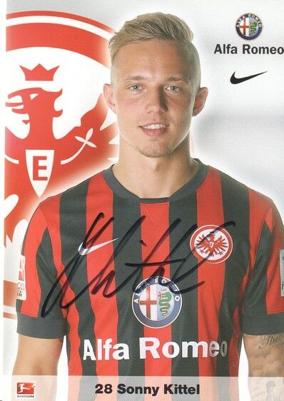 Autogramm Fussball | Eintracht Frankfurt | 2014 | Sonny KITTEL