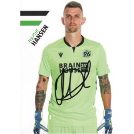 Autogramm Fussball | Hannover 96 | 2021 | Martin HANSEN