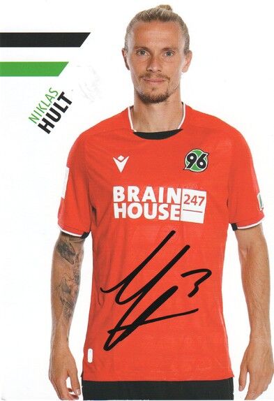 Autogramm Fussball | Hannover 96 | 2021 | Niklas HULT