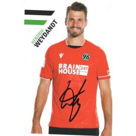 Autogramm Fussball | Hannover 96 | 2021 | Hendrik WEYDANDT