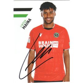 Autogramm Fussball | Hannover 96 | 2021 | Linton MAINA