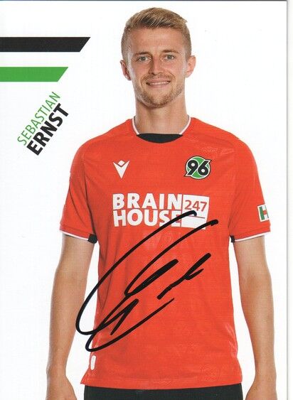 Autogramm Fussball | Hannover 96 | 2021 | Sebastian ERNST