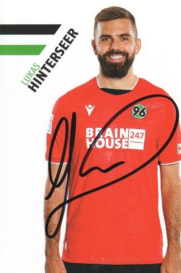 Autogramm Fussball | Hannover 96 | 2021 | Lukas HINTERSEER