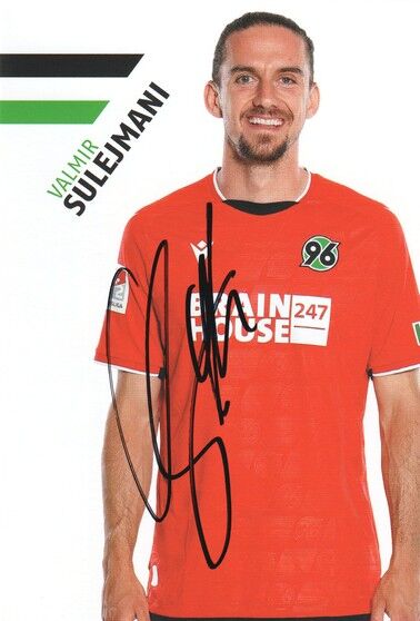 Autogramm Fussball | Hannover 96 | 2021 | Valmir SULEJMANI