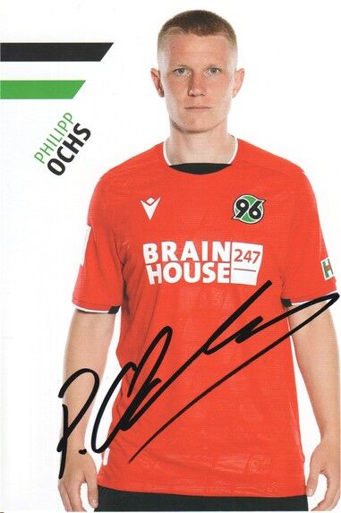 Autogramm Fussball | Hannover 96 | 2021 | Philipp OCHS