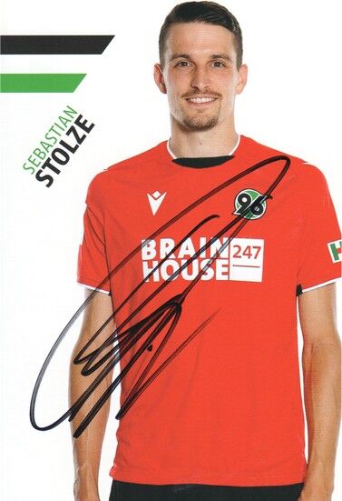 Autogramm Fussball | Hannover 96 | 2021 | Sebastian STOLZE