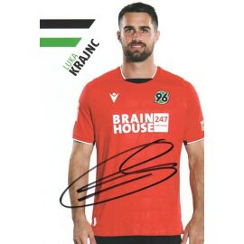 Autogramm Fussball | Hannover 96 | 2021 | Luka KRAJNC