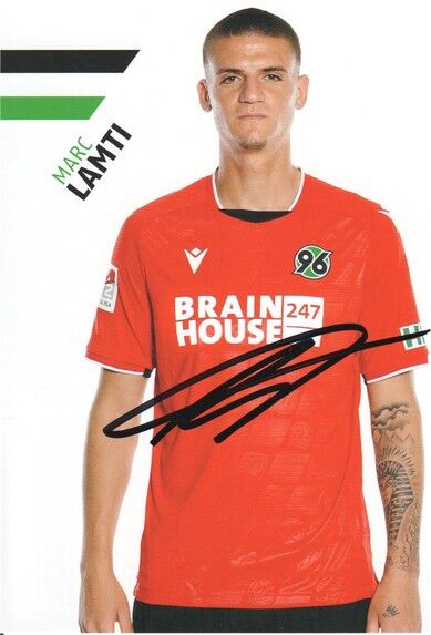 Autogramm Fussball | Hannover 96 | 2021 | Marc LAMTI