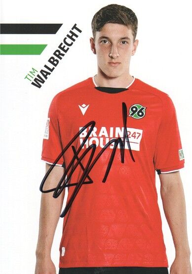 Autogramm Fussball | Hannover 96 | 2021 | Tim WALBRECHT