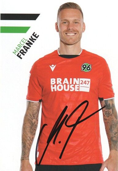 Autogramm Fussball | Hannover 96 | 2021 | Marcel FRANKE