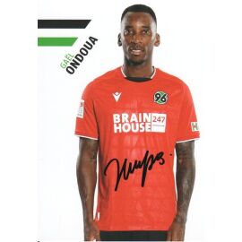 Autogramm Fussball | Hannover 96 | 2021 | Gael ONDOUA