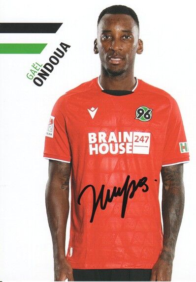 Autogramm Fussball | Hannover 96 | 2021 | Gael ONDOUA