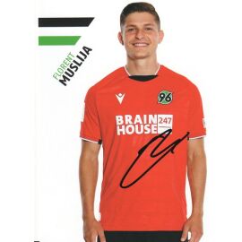 Autogramm Fussball | Hannover 96 | 2021 | Florent MUSLIJA