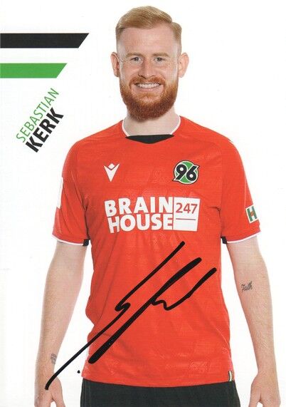Autogramm Fussball | Hannover 96 | 2021 | Sebastian KERK