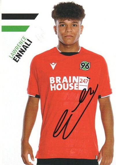 Autogramm Fussball | Hannover 96 | 2021 | Lawrence ENNALI