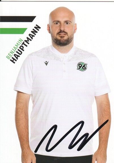 Autogramm Fussball | Hannover 96 | 2021 | Benjamin HAUPTMANN