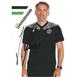 Autogramm Fussball | Hannover 96 | 2021 | Jan ZIMMERMANN 