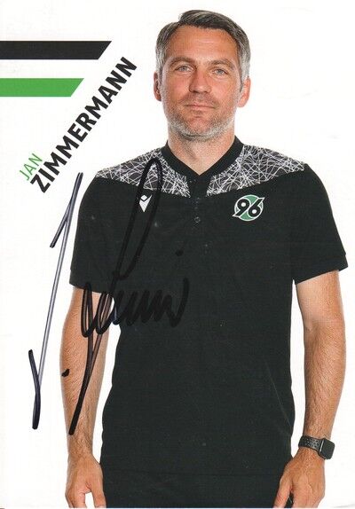 Autogramm Fussball | Hannover 96 | 2021 | Jan ZIMMERMANN 