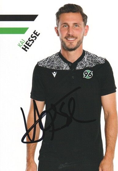 Autogramm Fussball | Hannover 96 | 2021 | Kai HESSE