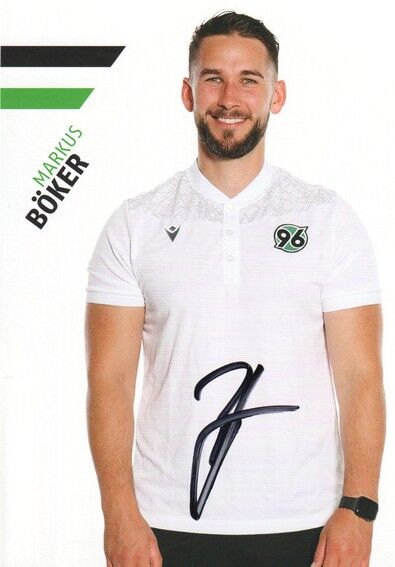 Autogramm Fussball | Hannover 96 | 2021 | Markus BÖKER