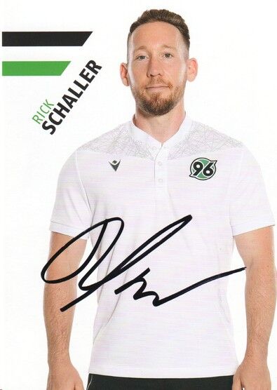 Autogramm Fussball | Hannover 96 | 2021 | Rick SCHALLER