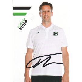 Autogramm Fussball | Hannover 96 | 2021 | Thorsten KLOPP
