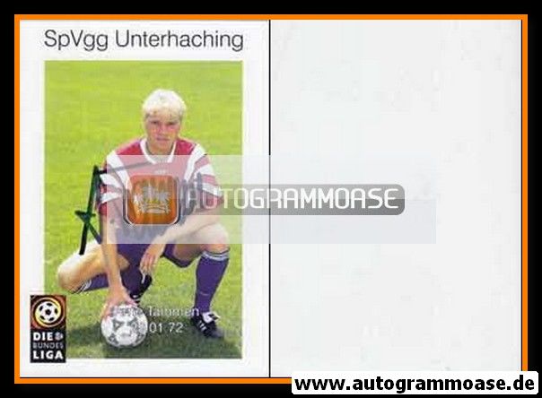 Autogramm Fussball | SpVgg Unterhaching | 1997 | Arne TAMMEN