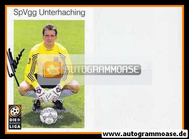 Autogramm Fussball | SpVgg Unterhaching | 1997 | Jürgen WITTMANN