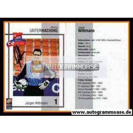 Autogramm Fussball | SpVgg Unterhaching | 2000 | Jürgen WITTMANN