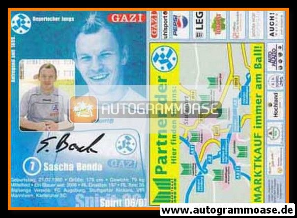 Autogramm Fussball | Stuttgarter Kickers | 2006 | Sascha BENDA
