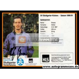 Autogramm Fussball | Stuttgarter Kickers | 1990 | Stefan BRASAS