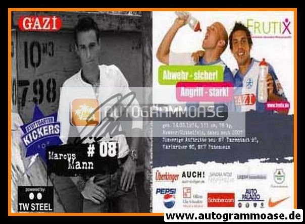 Autogramm Fussball | Stuttgarter Kickers | 2008 | Marcus MANN