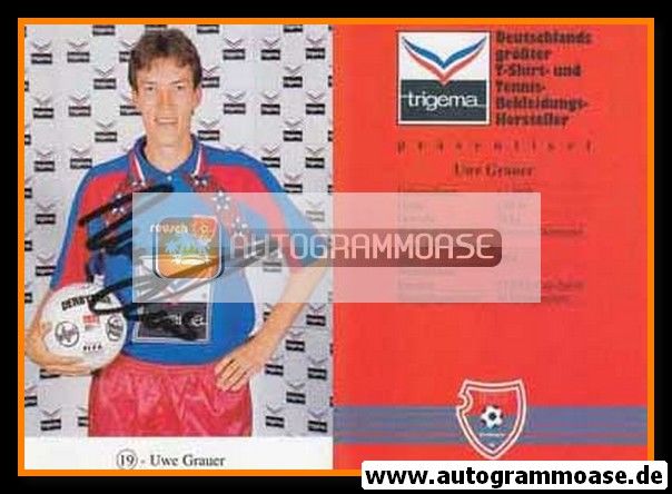 Autogramm Fussball | KFC Uerdingen 05 | 1995 | Uwe GRAUER