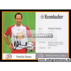 Autogramm Fussball | Sportfreunde Siegen | 2005 | Patrick DAMA